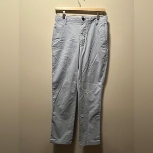 Banana Republic Mid-Rise Authentic Chino Pants –‎ Size 4 – Light Blue
